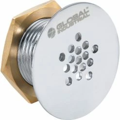 Global Industrial Replacement 9-Hole Drain For Outdoor Drinking Fountains & Bottle Fillers