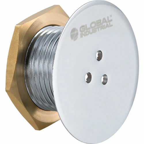 Global Industrial Replacement 3-Hole Drain For Outdoor Drinking Fountains