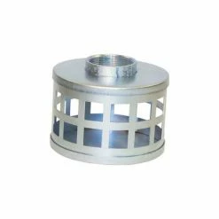 Apache Hose & Belting 6" FNPT Plated Steel Square Hole Strainer