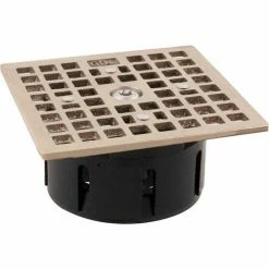 Allpoints 1021174 Drain Lock, Floor, 3.5", Sq, Smith