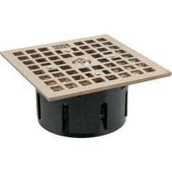 Allpoints 1021176 Drain Lock, Floor, 3.5", Sq, Zurn