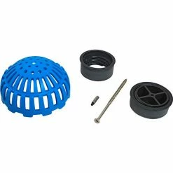 Allpoints 1021196 Strainer, Floor Drain, Dome, 3"