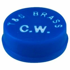 Allpoints 1111173 Button, Index, Blue, Wristblade For T&S Brass & Bronze Works