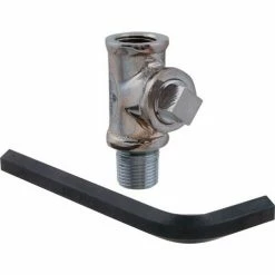 Allpoints 1111299 Tee, Rigid, Chrome, Leadfree For T&S Brass & Bronze Works