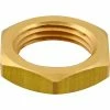 Allpoints 1171023 Nut, Lock, 1/2"Nps, Brass