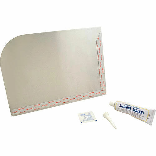 Allpoints 1171472 Splash Guard - Sink, (Lh, Stainless Steel, Kit)