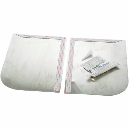 Allpoints 1171474 Splash Guard - Sink, (L&Rh, Stainless Steel, Kit