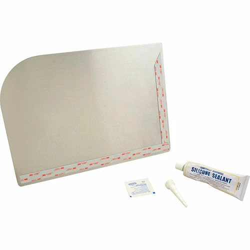 Allpoints 1171527 Splash Guard - Sink, (Lh, Stainless Steel)