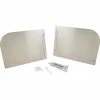 Allpoints 1171529 Splash Guard - Sink, (L&Rh, Stainless Steel, Kit