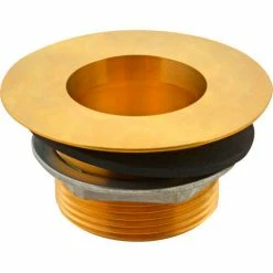Standard Keil Allpoints 56-1216 Brass Sink Drain - 1 1/2" NPS; 1 1/2" Long; 2" Sink Opening