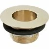 Standard Keil Allpoints 56-1217 Nickel Plated Brass Sink Drain - 1 1/2" NPS; 1 1/2" Long; 2" Sink Opening
