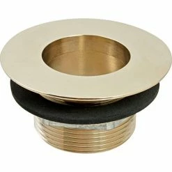 Standard Keil Allpoints 56-1217 Nickel Plated Brass Sink Drain - 1 1/2" NPS; 1 1/2" Long; 2" Sink Opening