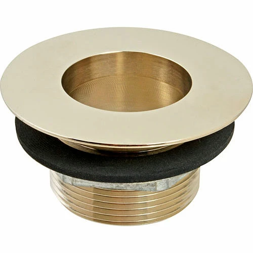 Standard Keil Allpoints 56-1217 Nickel Plated Brass Sink Drain - 1 1/2" NPS; 1 1/2" Long; 2" Sink Opening