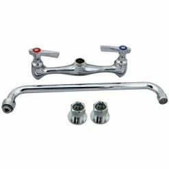 Allpoints 561549 Wall Mount Faucet - Economy, W/14" Spout