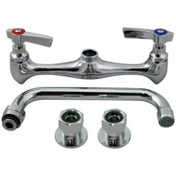 Allpoints 561554 Wall Mount Faucet - Economy, W/8" Spout