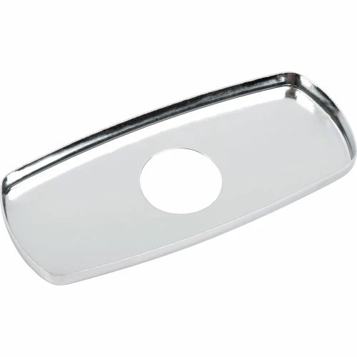 Trim Plate Kit With Spacer For 4" Single Hole Faucets, Chrome Finish - Image 2