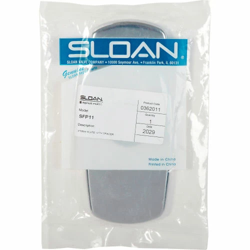 Trim Plate Kit With Spacer For 4" Single Hole Faucets, Chrome Finish - Image 3