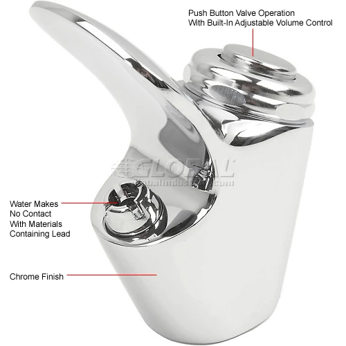 Elkay Replacement Push-Button Bubbler, Lead Free Lk142 - Image 4