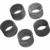 TOPOG-E Series 180 Handhole Gasket, 3-1/4" x 5" x 9/16", Black Rubber, Elliptical, 25 Pack