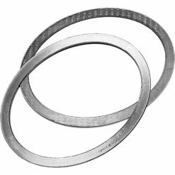 TOPOG-E Series 2000 Manway Gasket, 14" x 18" x 1-1/2", Graphite, Elliptical, 2 Pack