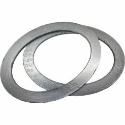 TOPOG-E Series 2000 Handhole Gasket, 4" x 6" x 3/4", Graphite, Elliptical, 2 Pack