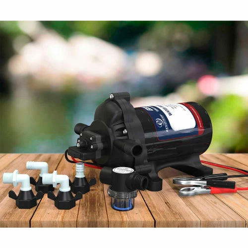 Eccotemp EccoFlo Triplex Diaphragm 12V Water Pump and Strainer - ECP12V - Image 5