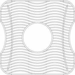Elkay® LKWBG1414SS Stainless Steel Bottom Grid 13"Lx13"W