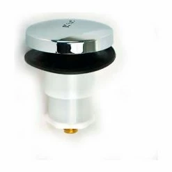 Watco 38412pb Foot Actuated Abs Replacement Stopper W/ 3/8" Pin, Polished Brass