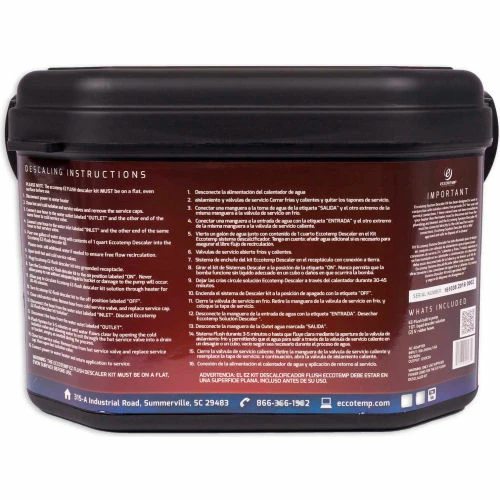 Eccotemp EZ-Flush System Descaler Kit - EZ-KIT - Image 2