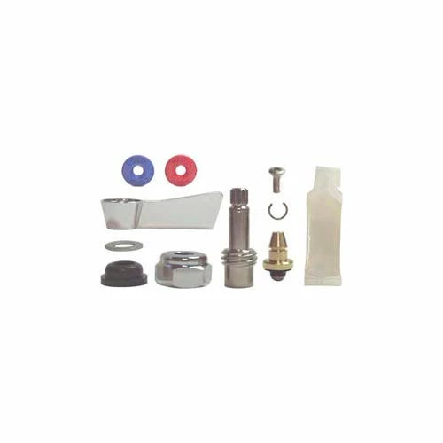 Fisher 3000-0001, Left Hand Swivel Stem Repair Kit, Polished Chrome