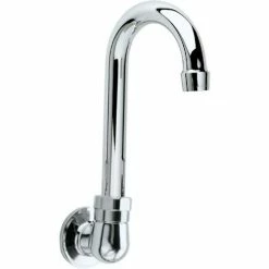 Krowne 16-140L - Royal Series Single Hole Wall Mount Faucet, 3-1/2" Gooseneck Spout