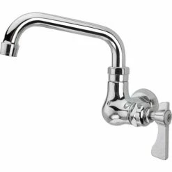 Krowne 16-171L - Royal Series Single Hole Wall Mount Faucet, 12" Spout