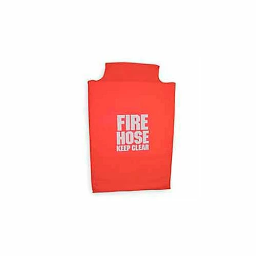 Moon American Fire Hose Hump Rack Cover - 24 In. X 24 In. X 6 In. - Red Vinyl - For 1421-3 Hump Rack