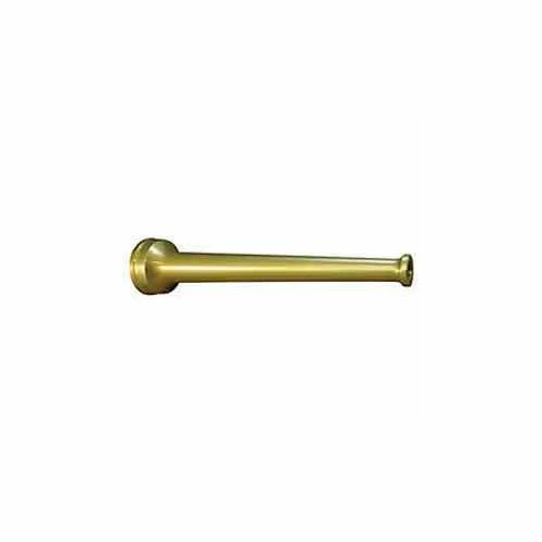 Moon American Fire Hose Plain Hose Nozzle - 3/4 In. GH - Brass