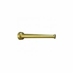 Moon American Fire Hose Plain Hose Nozzle - 1 In. NPSH - Brass