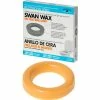 Black Swan Wax With 1/4" x 2-1/4" Brass Bolt Kit With Plastic Stand-Up Washers,12166 - Pkg Qty 48