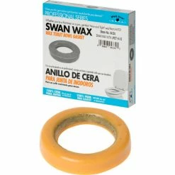 Black Swan Wax With Urethane With 1/4" x 2-1/4" Brass Bolt Kit With Plastic Stand-Up Washers, 12166 - Pkg Qty 48
