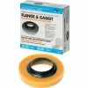 Black Swan Flange & Gasket,1/4" x 2-1/4" Brass Bolt Kit w/Double Nuts & Double Washers, 12167 - Pkg Qty 24