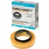 Black Swan Jumbo Flange & Gasket With Urethane - 4" - Pkg Qty 24