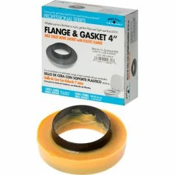 Black Swan Jumbo Flange & Gasket With Urethane - 4" - Pkg Qty 24
