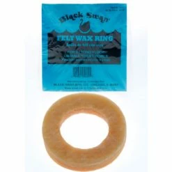 Black Swan Felt Wax Ring, 5" O.D., 3" I.D. & 1" Thick - Pkg Qty 12