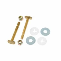 Black Swan Birdy Bolts Jr. - Brass - Bagged, 5/16" X 2-1/4" - Pkg Qty 50