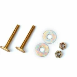 Black Swan Closet Bolts - Brass - Bagged (Style 1), 5/16" X 1-3/4" - Pkg Qty 50