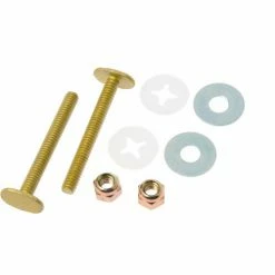 Black Swan Closet Bolts - Steel - Anti-Corrosive - Bagged, 5/16" X 2-1/4" - Pkg Qty 50