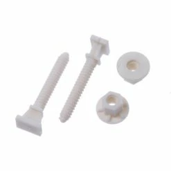 Black Swan Nylon Toilet Bolts - Bagged, 2-1/2" - Pkg Qty 50