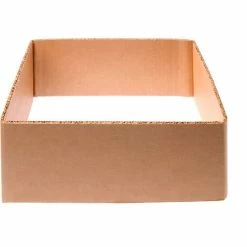 Black Swan Corrugated Tub Boxes, 11" X 13" X 6" - Pkg Qty 25