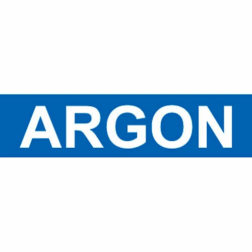 Pressure-Sensitive Pipe Marker - Argon, Pack Of 25