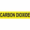 Pressure-Sensitive Pipe Marker - Carbon Dioxide, Pack Of 25