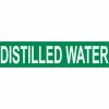 Pressure-Sensitive Pipe Marker - Distilled Water, Pack Of 25