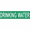 Pressure-Sensitive Pipe Marker - Drinking Water, Pack Of 25